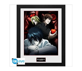 Death Note Cornici Frames Print Light L and Misa