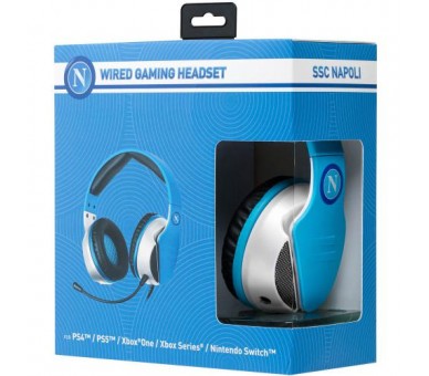 Cuffie Gaming Wired SSC Napoli (Multi) (sp5)