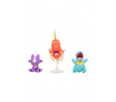 MiniFig Pokemon Battle Pack Totodile Toxel Magikarp 5cm