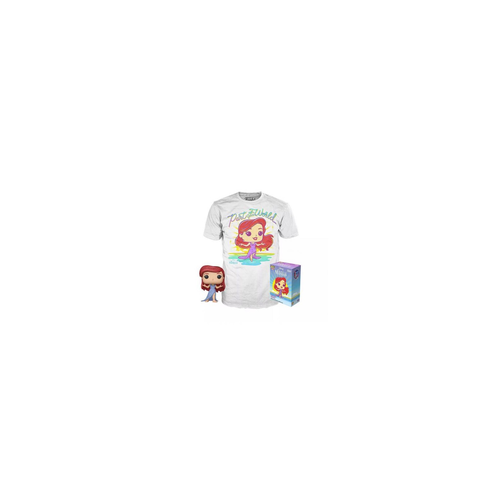 Funko POP! Tee (S) Disney Sirenetta 30Th: Ariel EXM