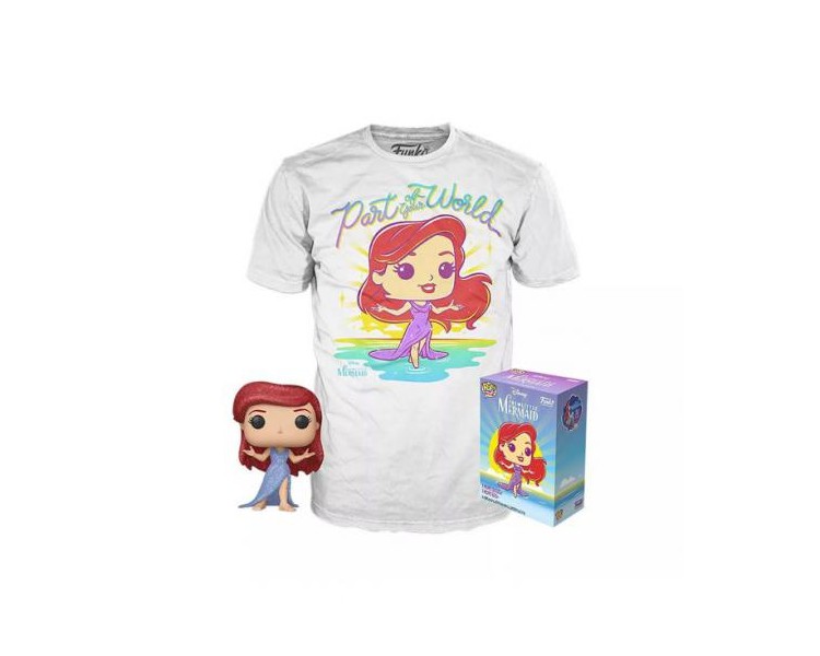 Funko POP! Tee (S) Disney Sirenetta 30Th: Ariel EXM