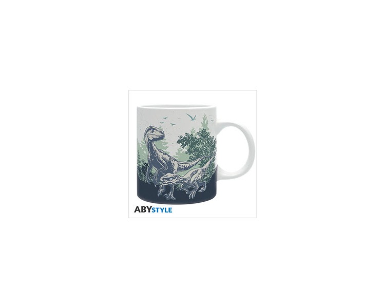 Jurassic World - Tazza 320ml Subli : Raptor Country