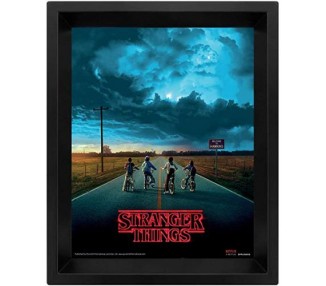 Stranger Things Cornice 3D: Mind Flayer 26x20cm