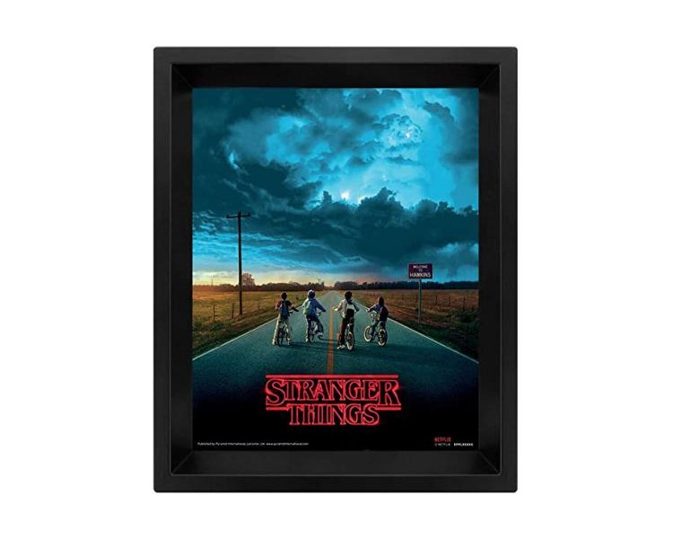 Stranger Things Cornice 3D: Mind Flayer 26x20cm