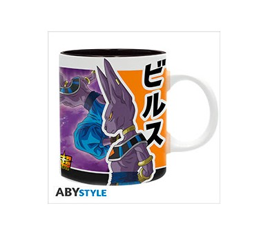 Dragon Ball Super Tazza 320ml Subli : Beerus VS Goku