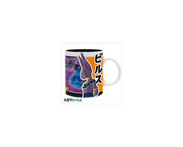 Dragon Ball Super Tazza 320ml Subli : Beerus VS Goku