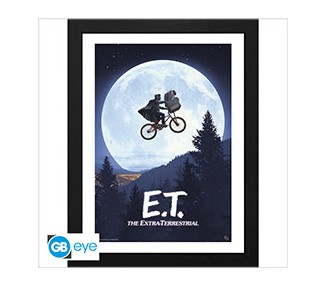 E.T. Framed Print : Moon