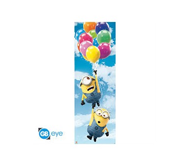 Minions Door Poster Balloons (53x158)