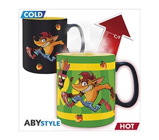 Crash Bandicoot Tazza 460ml Heat Change Nitro