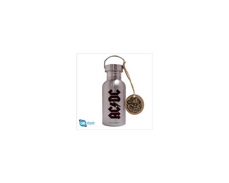 Bottiglia Ecologica AC/DC: Scritta Logo 500ml