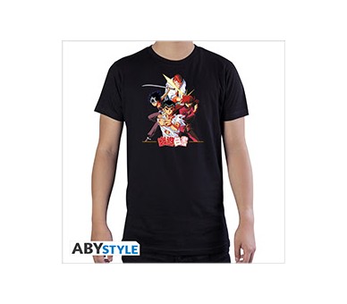 Yu Yu Hakusho T-Shirt Group Black Basic Man (S)