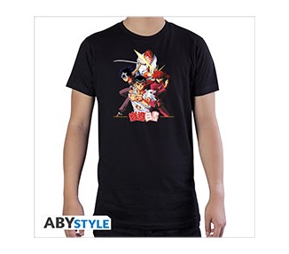 Yu Yu Hakusho T-Shirt Group Black Basic Man (S)