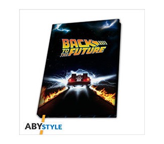 Notebook A5 Back to the Future DeLorean