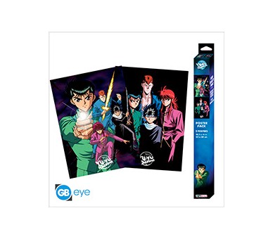 Yu Yu Hakusho Set 2 Chibi Posters Yusuke and Group (52x38)