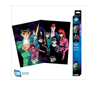 Yu Yu Hakusho Set 2 Chibi Posters Yusuke and Group (52x38)