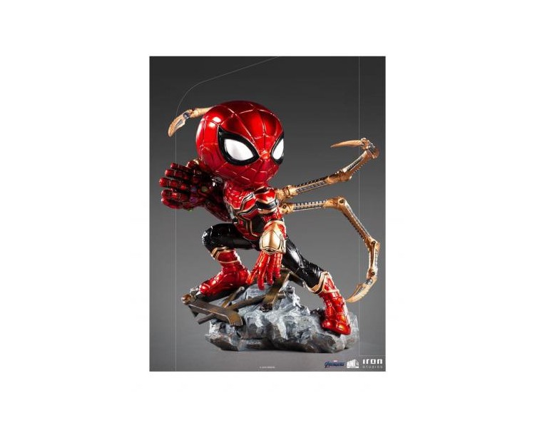 Avengers Endgame Mini Co. PVC Figure Iron Spider 14 cm