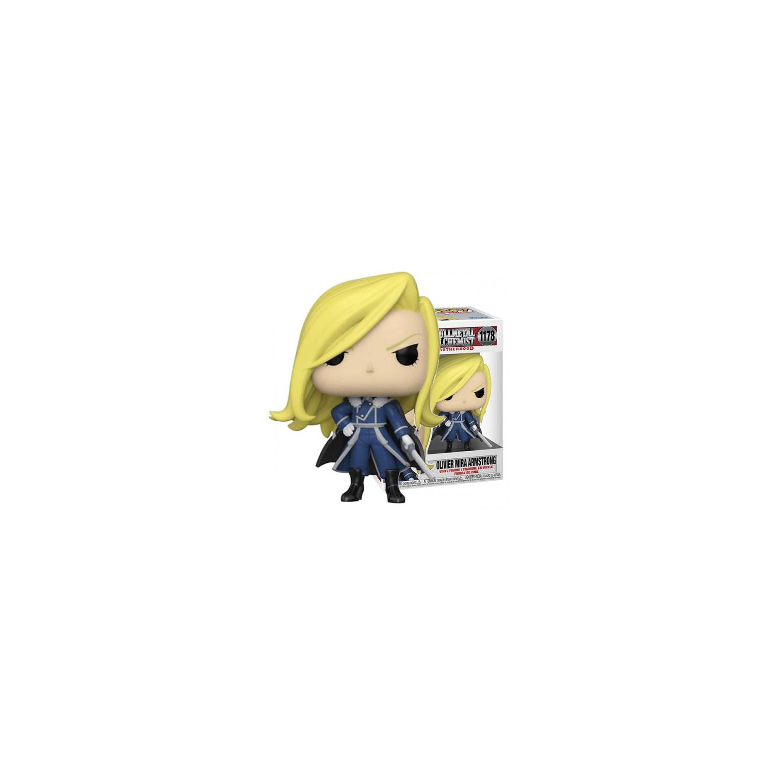 Funko POP! Fullmetal Alchemist BR: Olivier Armstrong (1178)