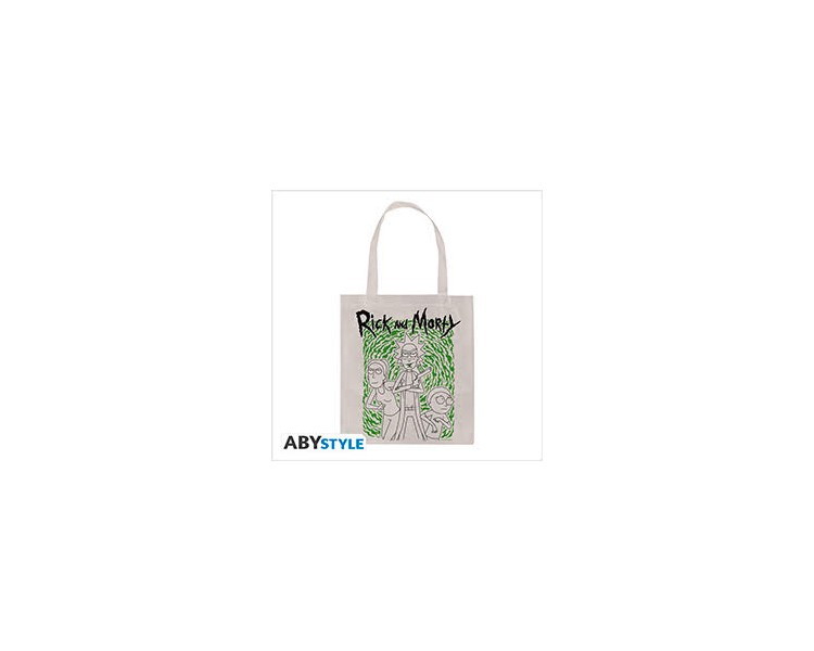 Rick and Morty Tote Bag : Portal