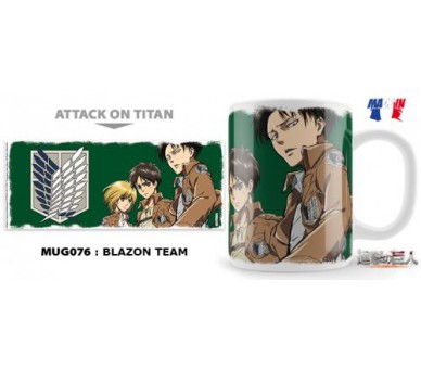 Attack on Titan Tazza 325ml Blazon Team