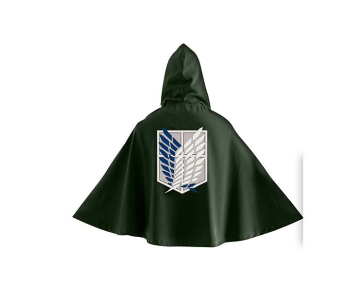 Attack on Titan Official Green Cape in Polybag REPLICA