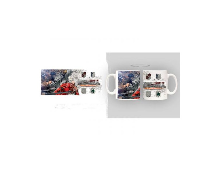 Attack on Titan Tazza 325ml Blason