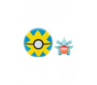 Pokemon Clip 'N' Go Pokeball Gible & Quick Ball