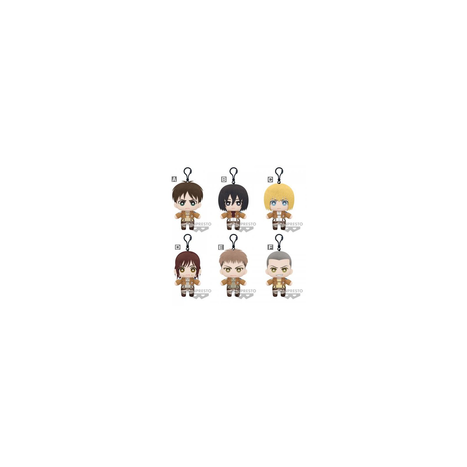 Attack on Titan (18pz) Tomonui Plush Assort Series 1 15cm