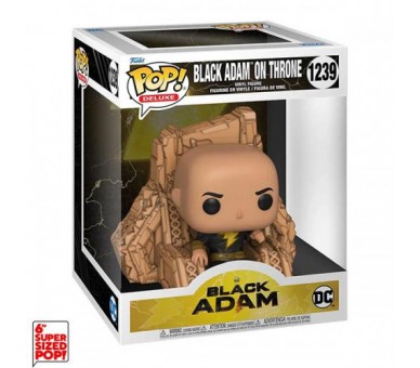 Funko POP! Black Adam: Black Adam on Throne (1239) DLX