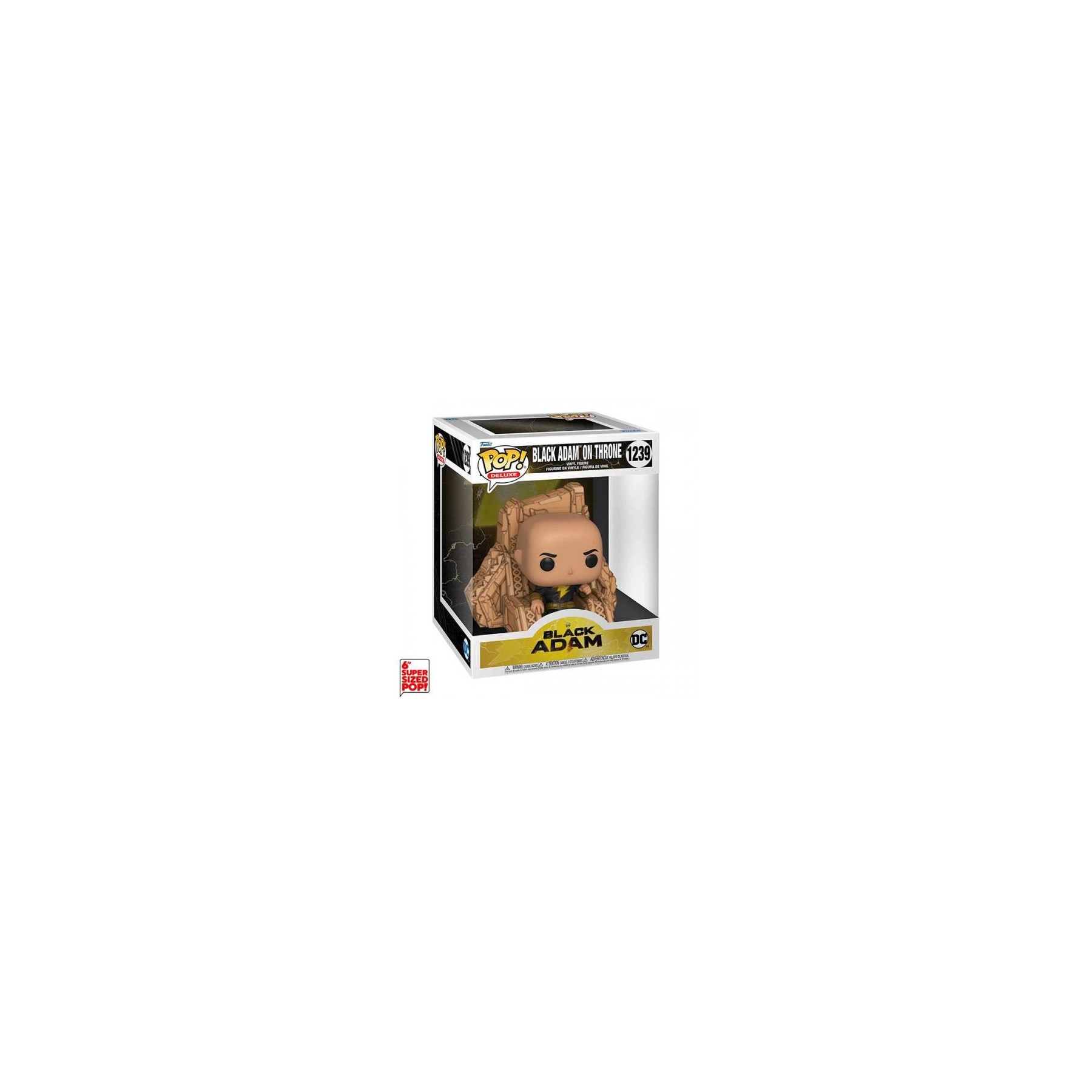 Funko POP! Black Adam: Black Adam on Throne (1239) DLX