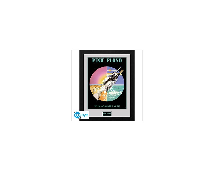 Framed Print Pink Floyd : Wish You Were Here