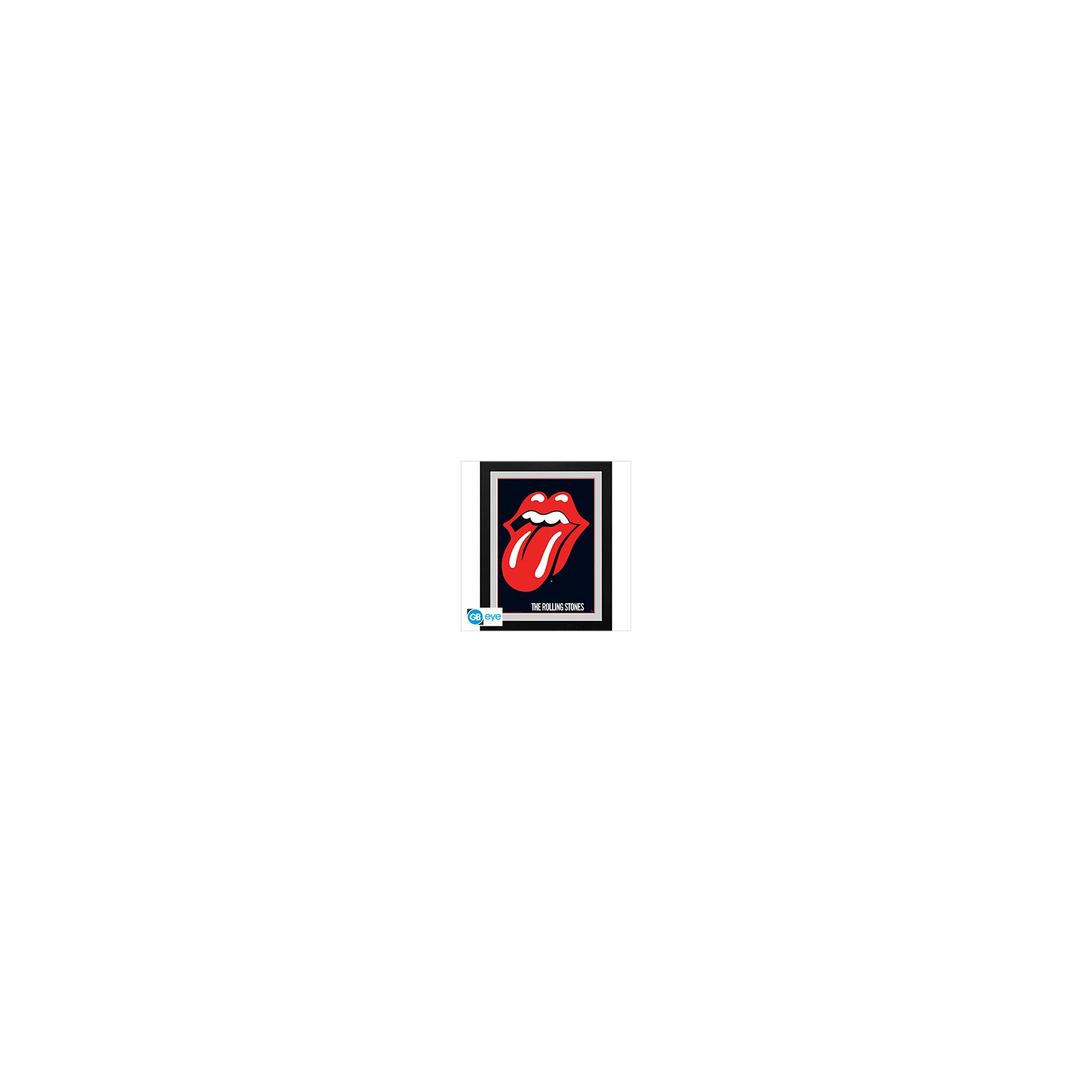 Framed Print The Rolling Stones : Lips