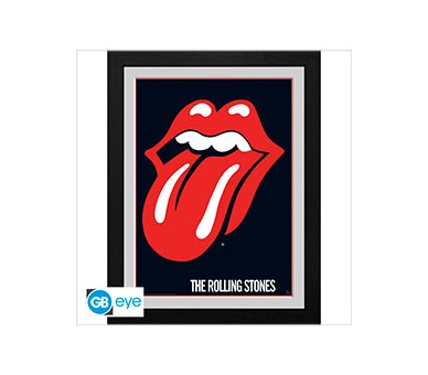 Framed Print The Rolling Stones : Lips