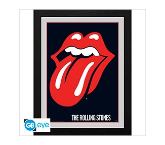 Framed Print The Rolling Stones : Lips