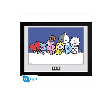 Framed Print BT21 : Groupe