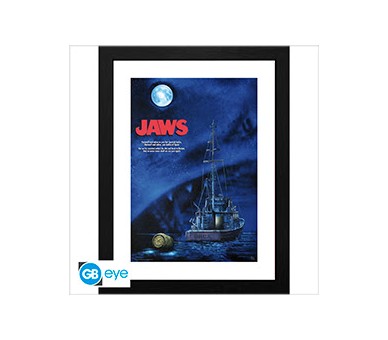 Framed Print JAWS : Illusion