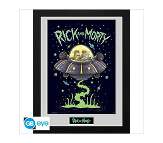 Framed Print Rick and Morty : Ship