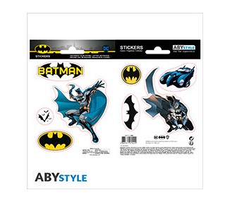 DC Comics Stickers 2 sheets Batman and Logo 16x11