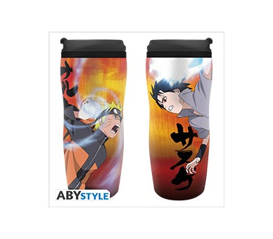 Naruto Shippuden Travel Mug 355ml Naruto Vs Sasuke