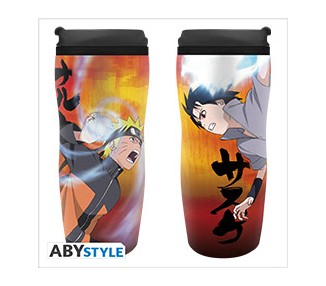 Naruto Shippuden Travel Mug 355ml Naruto Vs Sasuke