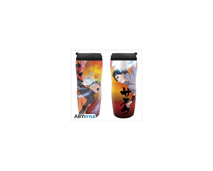 Naruto Shippuden Travel Mug 355ml Naruto Vs Sasuke