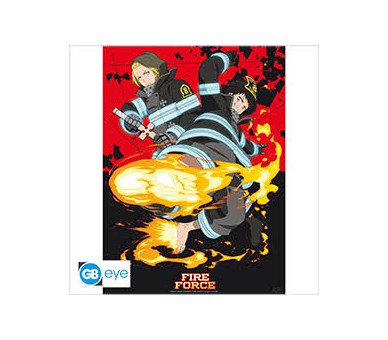 Fire Force Poster Shinra and Arthur (52x38)