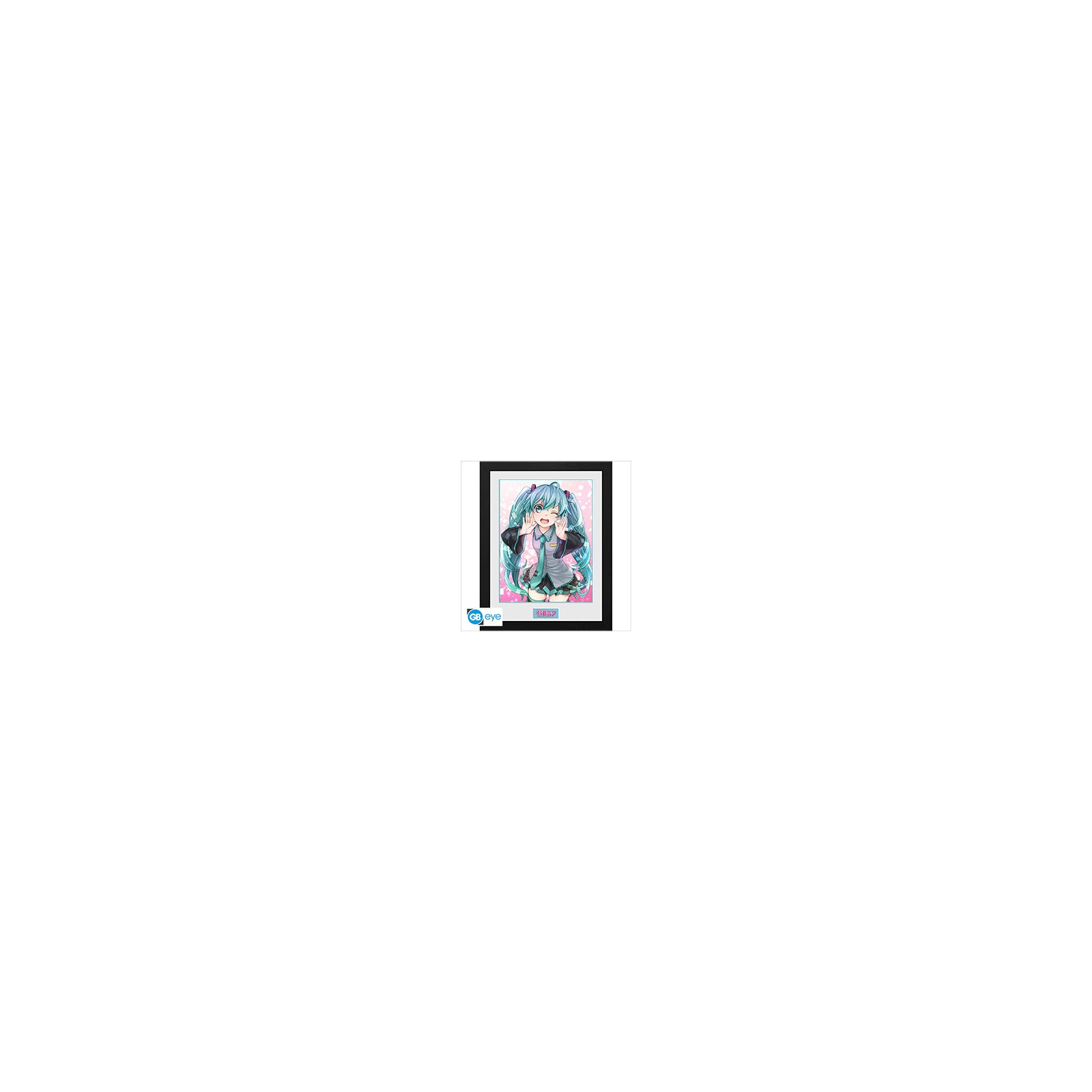 Hatsune Miku Framed Print: Wink (30x40)