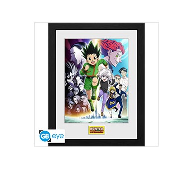 Hunter X Hunter Framed Print : Key Art Running