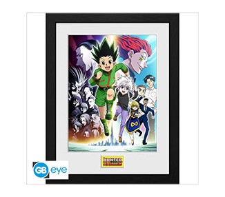 Hunter X Hunter Framed Print : Key Art Running