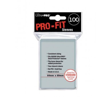 Proteggi Carte Standard 64x89 Pro-fit Clear Ultra Pro