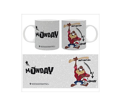 Looney Toons Tazza 320ml Subli Monday Motivation