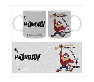 Looney Toons Tazza 320ml Subli Monday Motivation