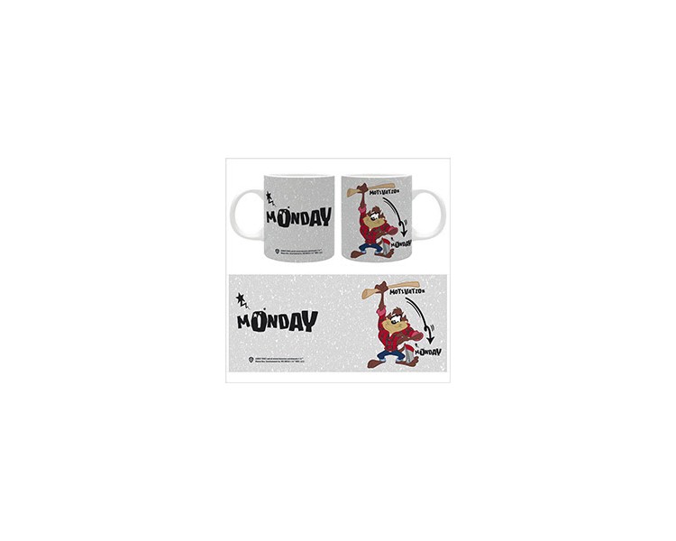 Looney Toons Tazza 320ml Subli Monday Motivation