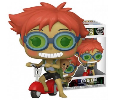 Funko POP! Cowboy Bebop: Ed & Ein on Scooter (1215)