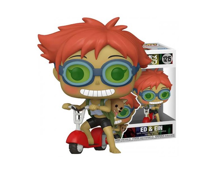 Funko POP! Cowboy Bebop: Ed & Ein on Scooter (1215)